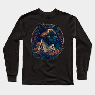 Cat Breed - Siamese Long Sleeve T-Shirt